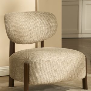 Fauteuil design Lucca contemporain pour salon ou espace détente.
